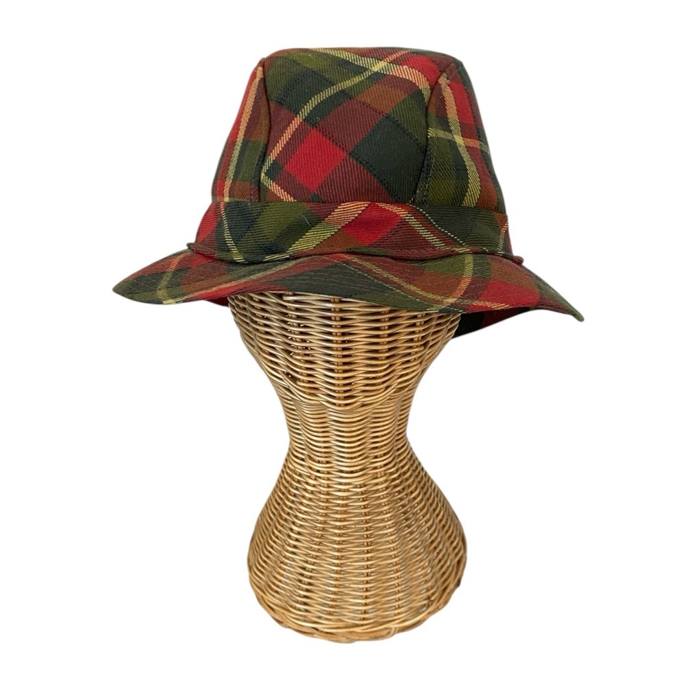 Avoca Handweavers Vintage Plaid Irish Bucket Hat